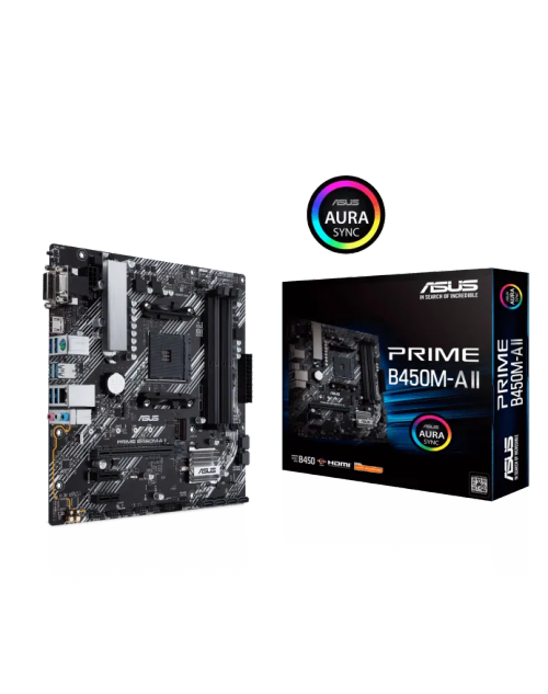Asus Prime B450M-A II (DDR4) Motherboard